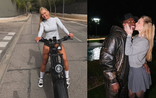 Virginia Fonseca compartilha passeio romântico de bicicleta com Vini Jr. em Madri