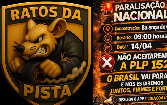 Motoristas e entregadores convocam paralisação em Salvador contra PLP 152