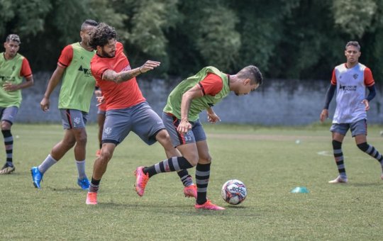 Vitória se reapresenta e inicia preparação para enfrentar o Avaí pela Série B 