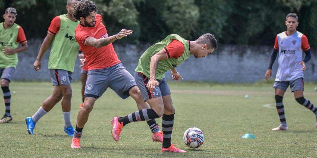 Vitória se reapresenta e inicia preparação para enfrentar o Avaí pela Série B 