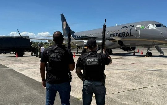 Ação da PF mira facções e resulta na prisão de 66 foragidos na Bahia