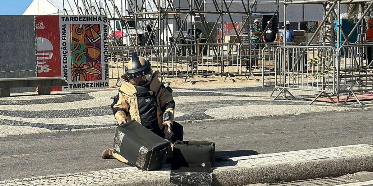 Polícia Civil encontra explosivo próximo ao local onde Shakira irá fazer show no Rio de Janeiro