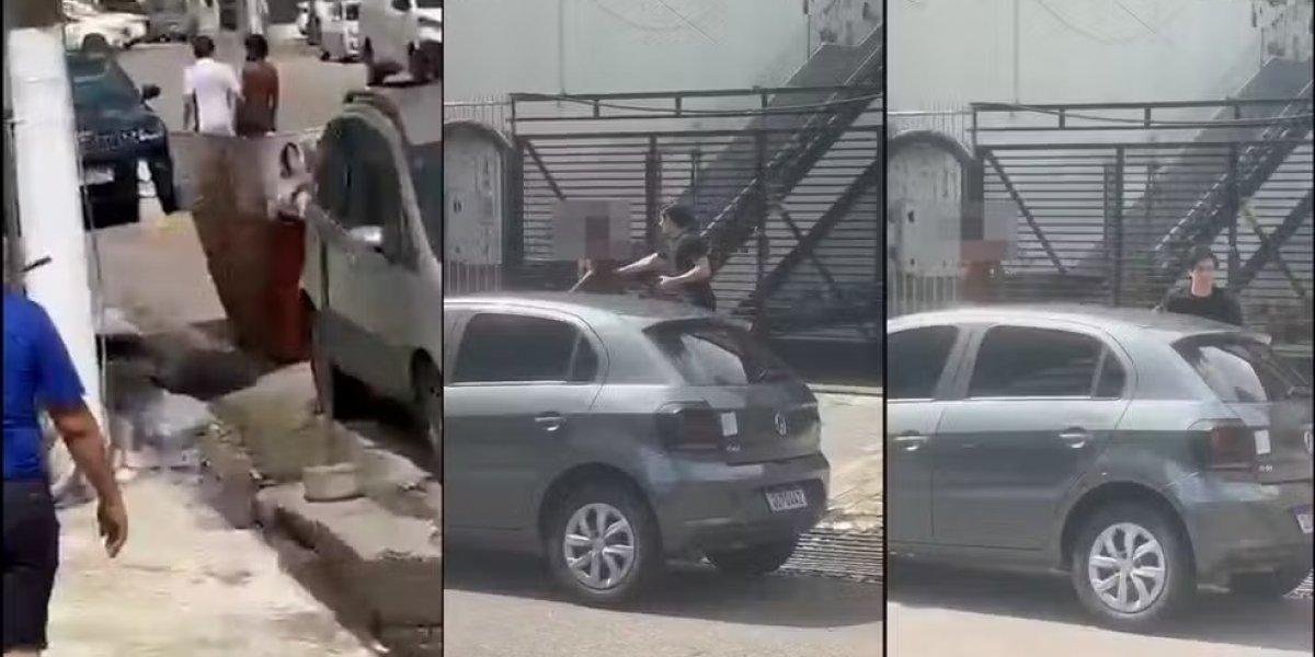 Homem em situação de rua é atacado com arma de choque por estudantes de Direito em Belém