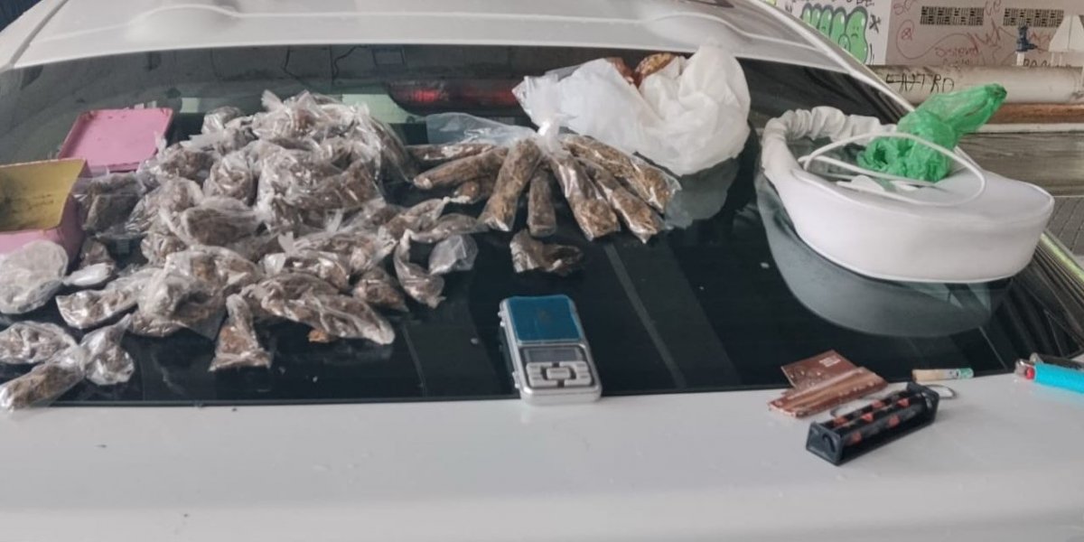 Apreensão de drogas em Salvador