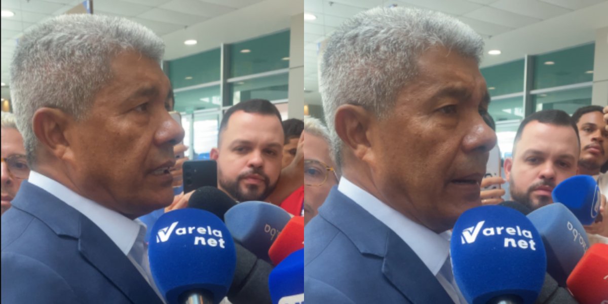 O governador Jerônimo Rodrigues fala sobre pesquisas e afirma que está trabalhando “dia e noite”