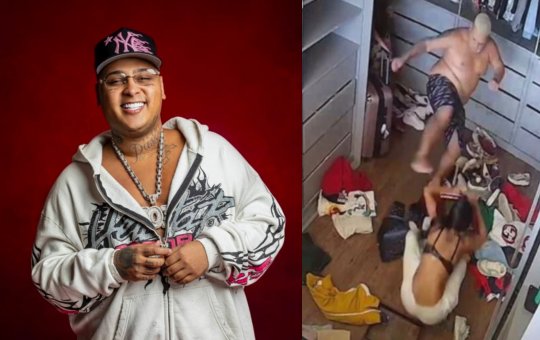 MC Ryan, preso em operação da Polícia Federal, já foi flagrado agredindo esposa e filha