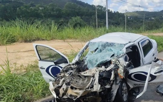 Cinegrafista morre e repórter fica gravemente ferida após acidente em Minas Gerais