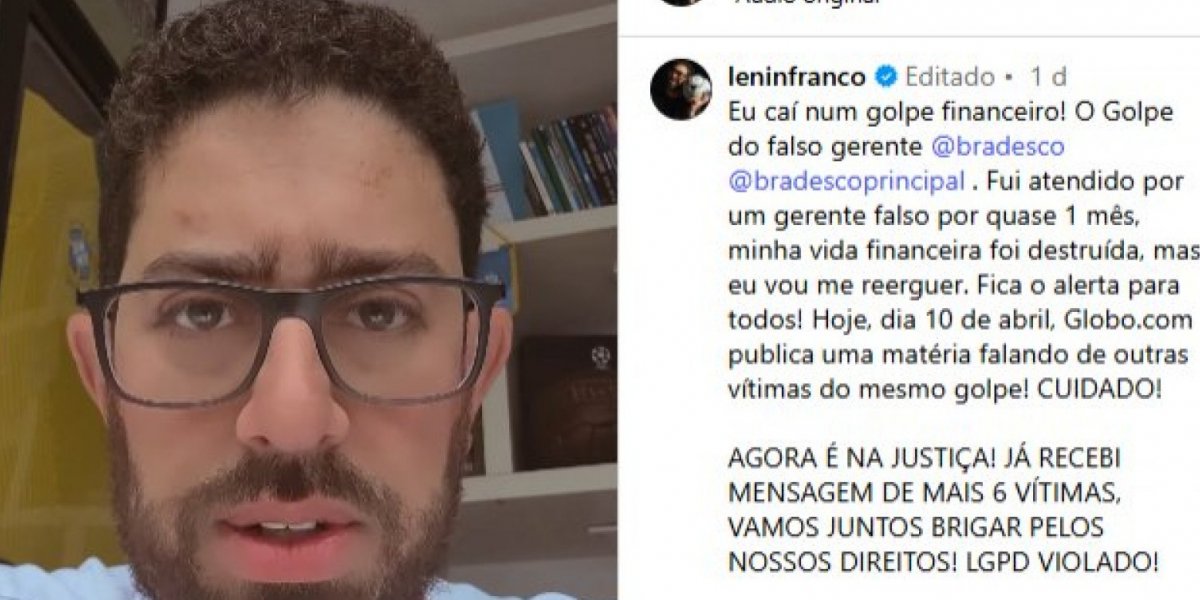 Ex-diretor do Bahia denuncia golpe do “falso gerente” e relata prejuízo: “Devastou minha vida financeira”