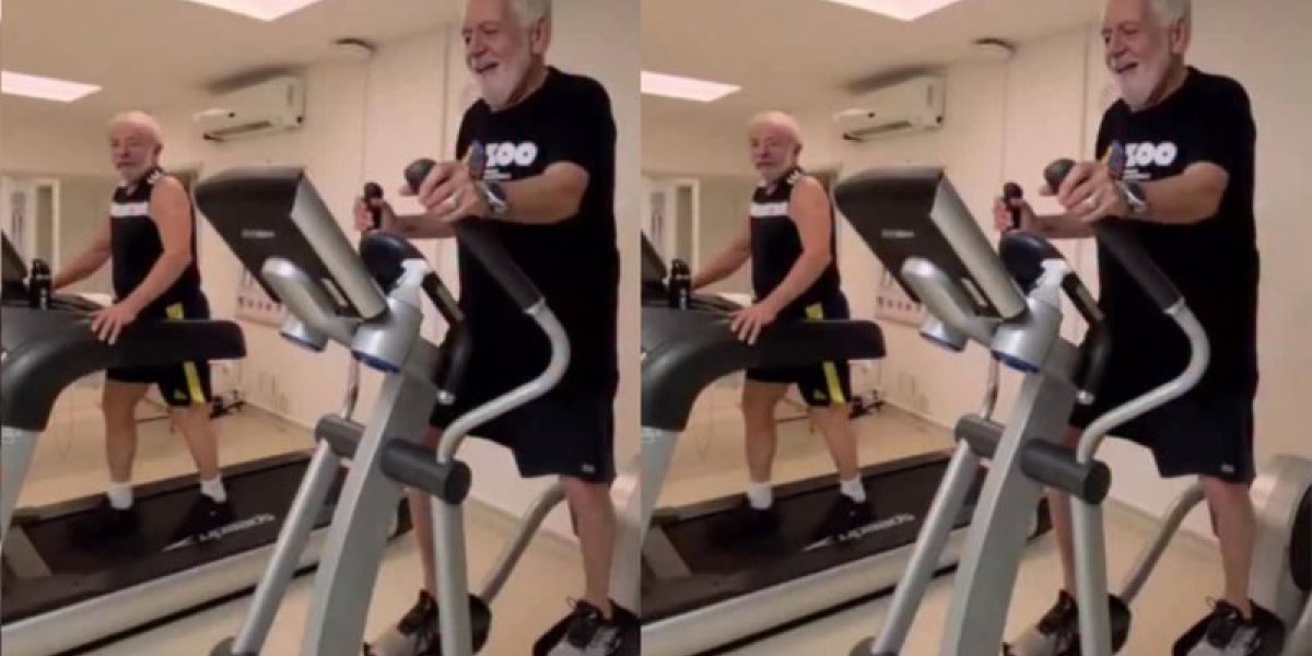 Jaques Wagner e Lula postam vídeo malhando juntos e brincam: 'Só cresce se postar'