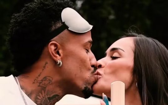 Éder Militão e Tainá revelam sexo do primeiro filho do casal