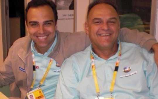 Tadeu Schmidt e Oscar Schmidt