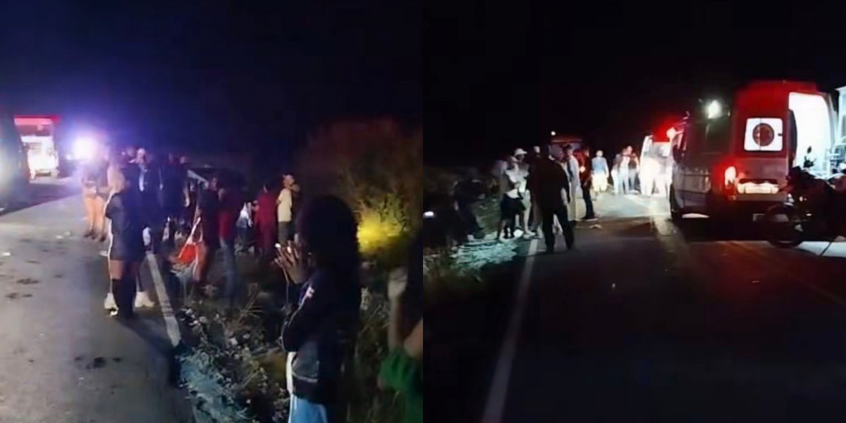 Sete pessoas morrem em colisão entre dois carros na Chapada Diamantina