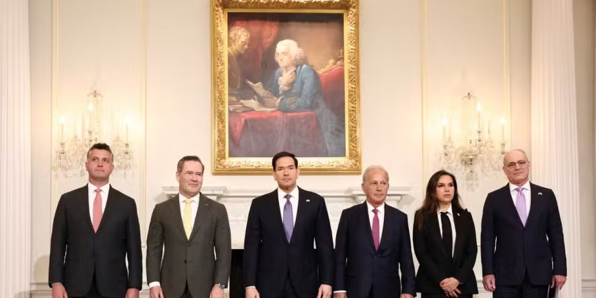 Primeira reunião entre Israel e Líbano mediadas pelos Estados Unidos 