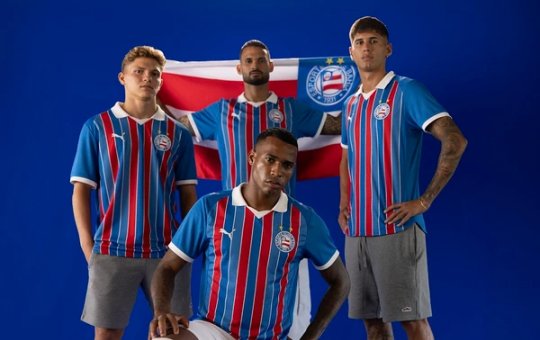 "Do povo um clamor": Bahia lança novo uniforme 2 para a sequência da temporada 2026