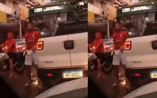 Mulher é atingida por bala perdida durante disparos em Festa 'Paredão'