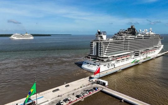 Governo Lula gastou R$ 350 milhões com aluguel de navios na COP30 em Belém