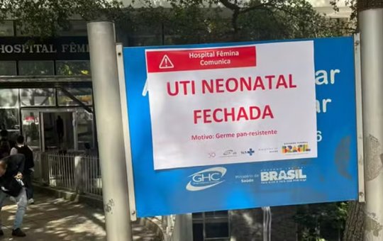 UTI Neonatal em Porto Alegre é fechada após morte de recém-nascido por superbactéria