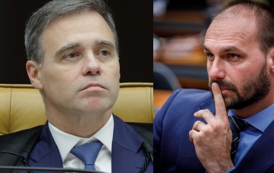 Ministro André Mendonça pede vista em ação de Tabata Amaral contra Eduardo Bolsonaro