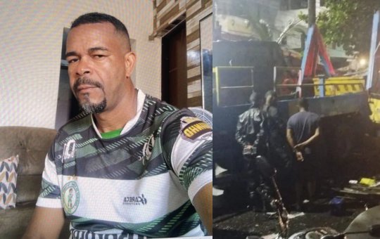 Caminhão desgovernado atinge veículo de coleta e mata agente de limpeza em Salvador