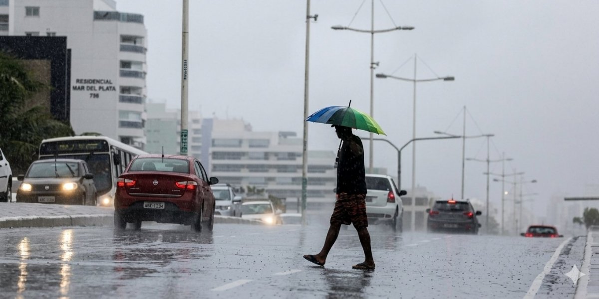 Inmet eleva nível de alerta e coloca Salvador e outras 44 cidades da Bahia em risco de chuvas intensas