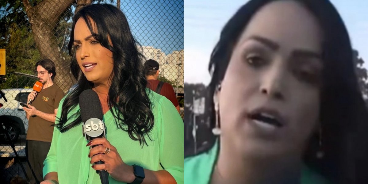 Jornalista do SBT denuncia ter sido agredida por equipe de MC Ryan SP em transmissão ao vivo