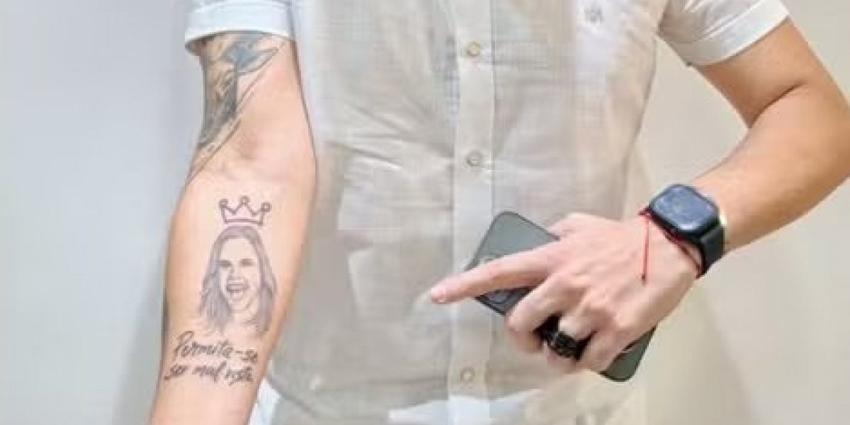 Fã de Ana Paula Renault tatua nome e frase da campeã do BBB 26