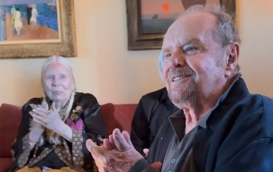 Jack Nicholson reaparece em foto rara durante comemoração dos 89 anos