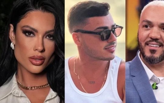 Júnior Navarro, ex de Rayane Figliuzzi, rebate influenciadora após polêmica de selinho entre filho e Belo