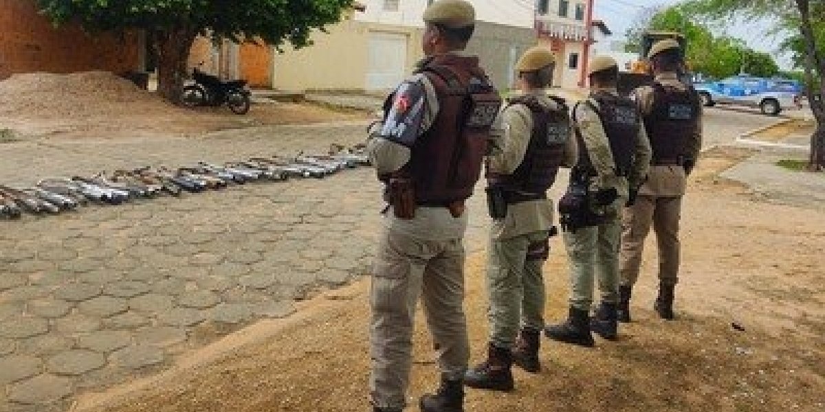 PM destrói descargas irregulares apreendidas em 11 meses