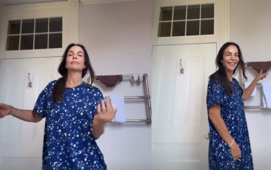 Ivete Sangalo cai na risada após detalhe inusitado aparecer em vídeo