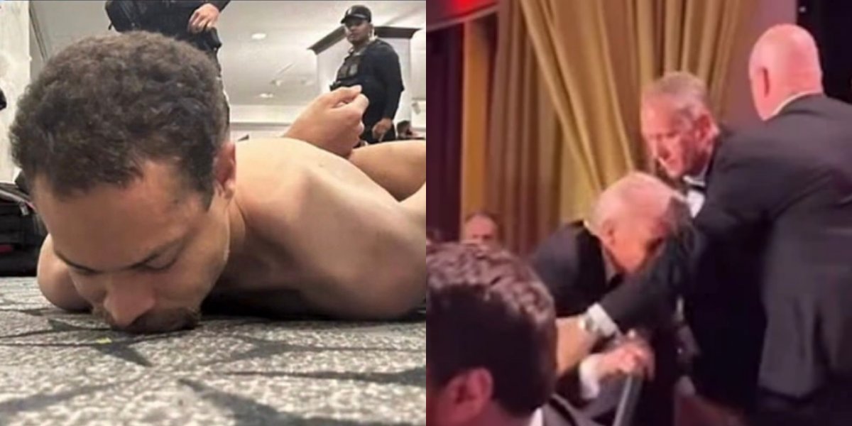 Tiros durante jantar de gala nos EUA causam pânico e forçam retirada de Donald Trump após tentativa de invasão armada