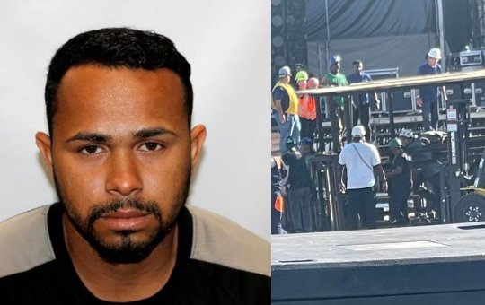 Trabalhador morre após acidente na montagem de palco para show de Shakira