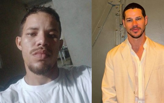 José Loreto encontra “sósia” por videochamada e faz brincadeira: “Quem é seu pai e sua mãe”