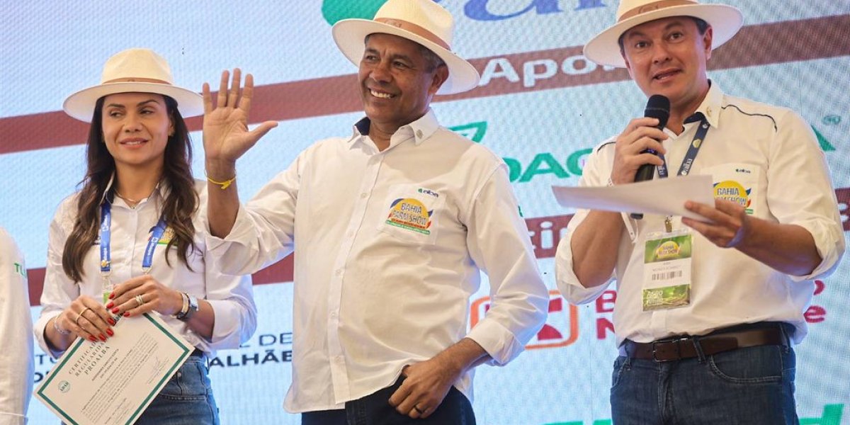 Jerônimo Rodrigues participa do lançamento oficial da Bahia Farm Show 2026 em Salvador