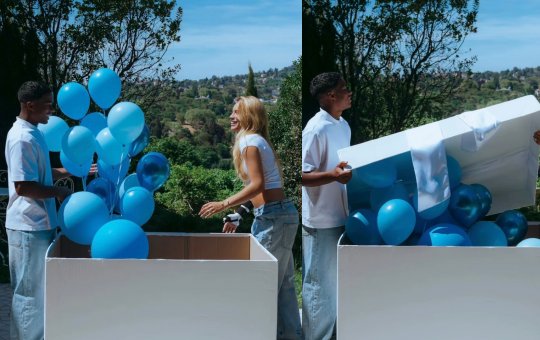 Endrick e Gabriely Miranda emocionam ao revelar sexo do primeiro filho em chá intimista