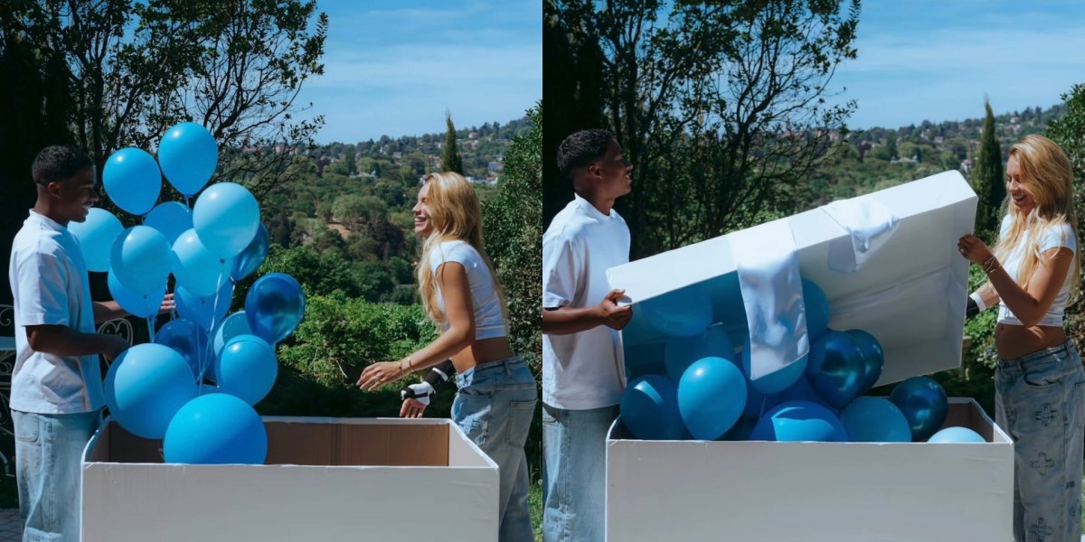 Endrick e Gabriely Miranda emocionam ao revelar sexo do primeiro filho em chá intimista