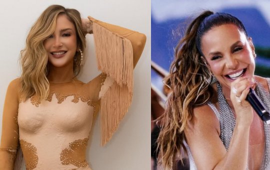 Claudia Leitte elogia a carreira de Ivete Sangalo "Fui inspirada"