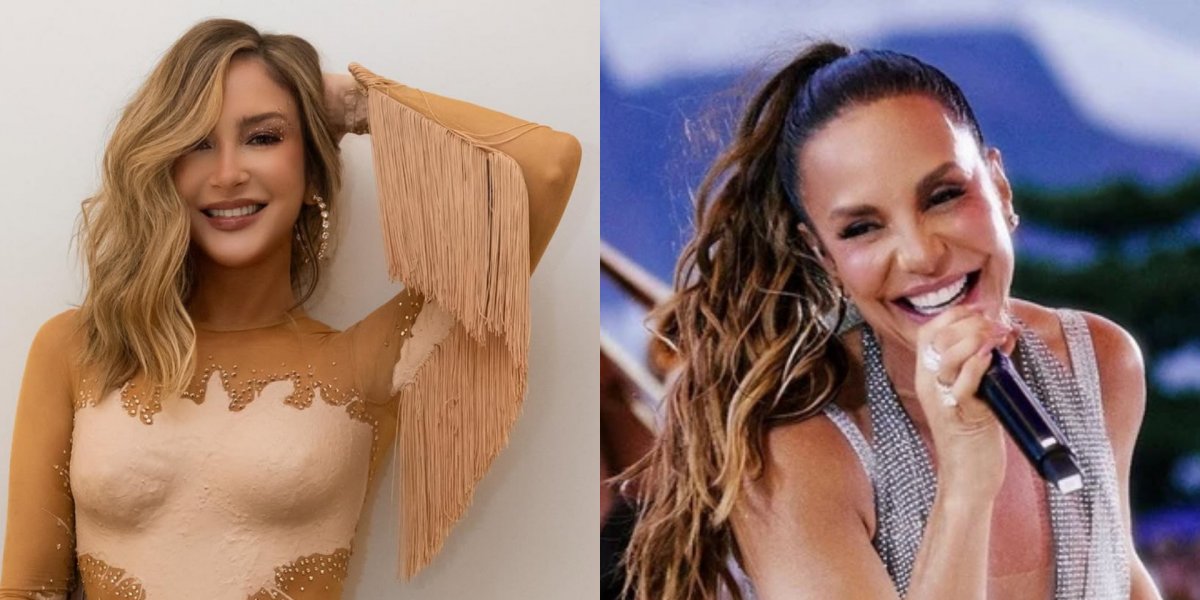 Claudia Leitte elogia a carreira de Ivete Sangalo "Fui inspirada"