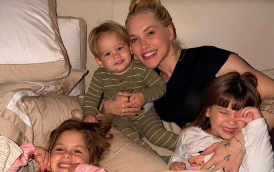 Ao lado dos filhos, Virgínia agradece pelo apoio: "Nunca recebi tanto amor"