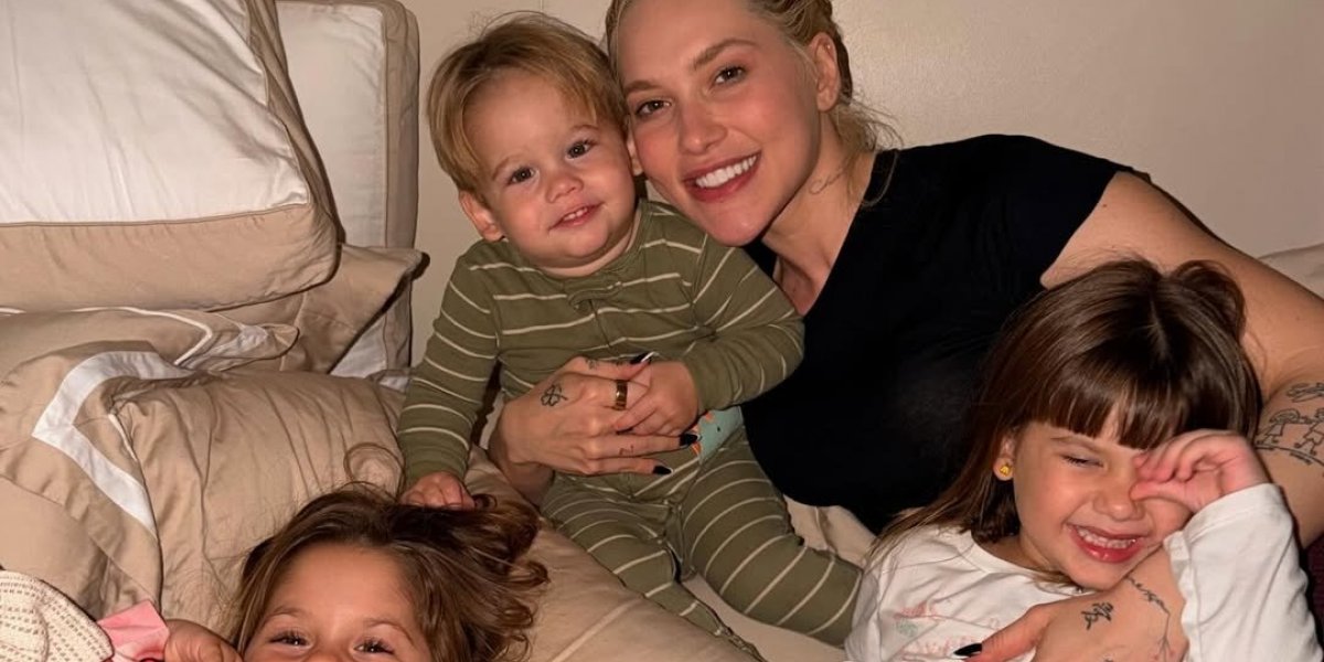 Ao lado dos filhos, Virgínia agradece pelo apoio: "Nunca recebi tanto amor"