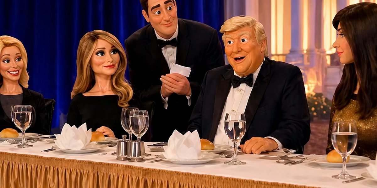 Ataque ou encenação? Irã divulga vídeo com IA e sugere farsa sobre jantar de Trump