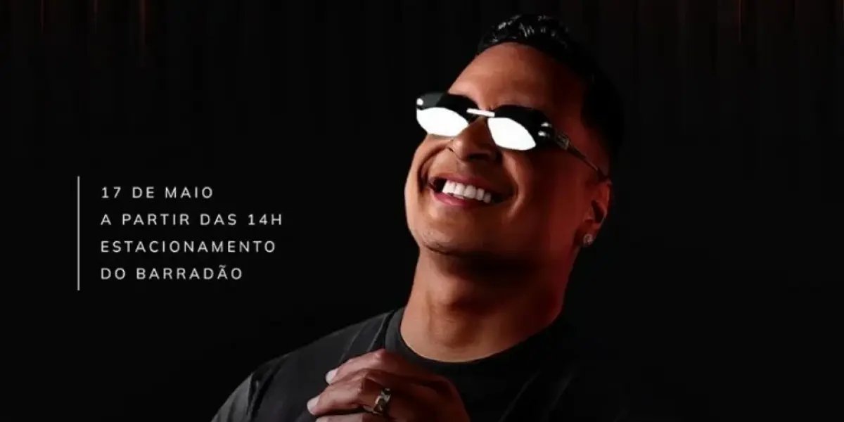 Xanddy Harmonia fará show em festa de aniversário do Vitória, em comemoração aos 127 anos do clube