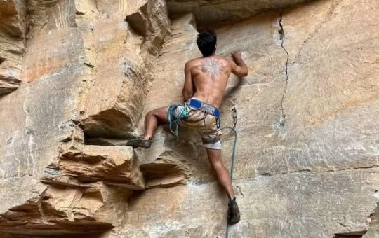 Igor Andreoni Barbabella de Oliveira, montanhista mineiro de 40 anos, em redes sociais