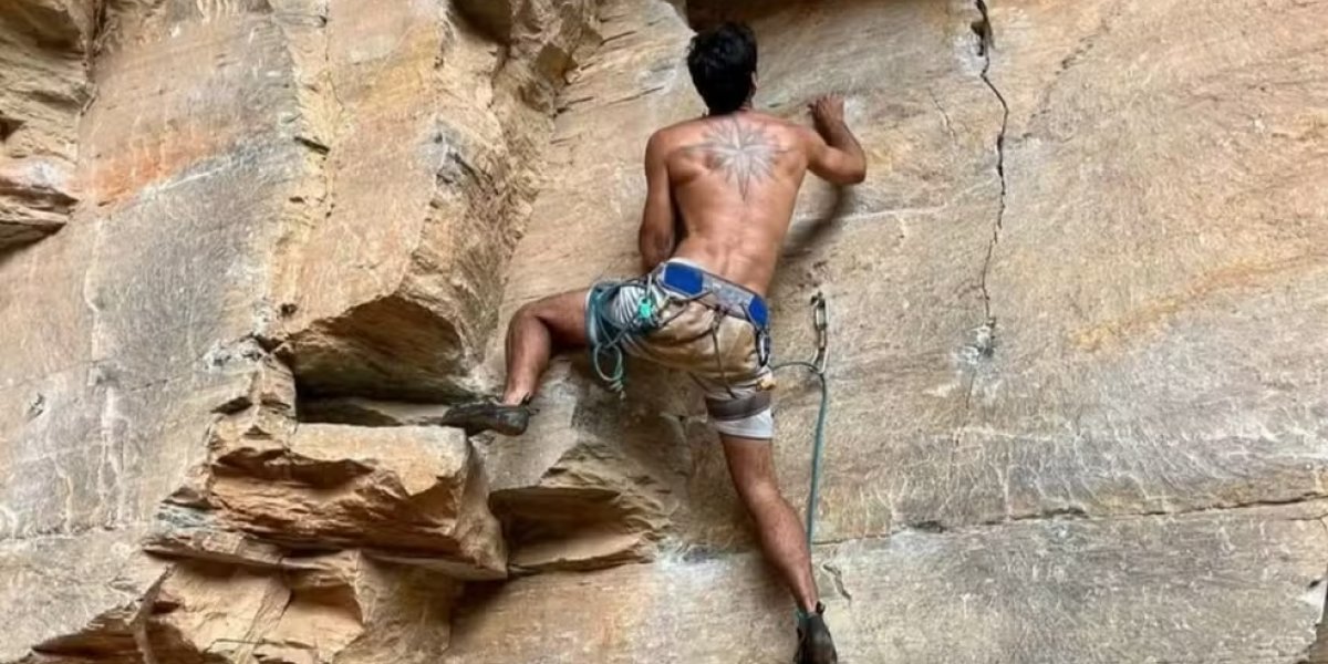 Igor Andreoni Barbabella de Oliveira, montanhista mineiro de 40 anos, em redes sociais