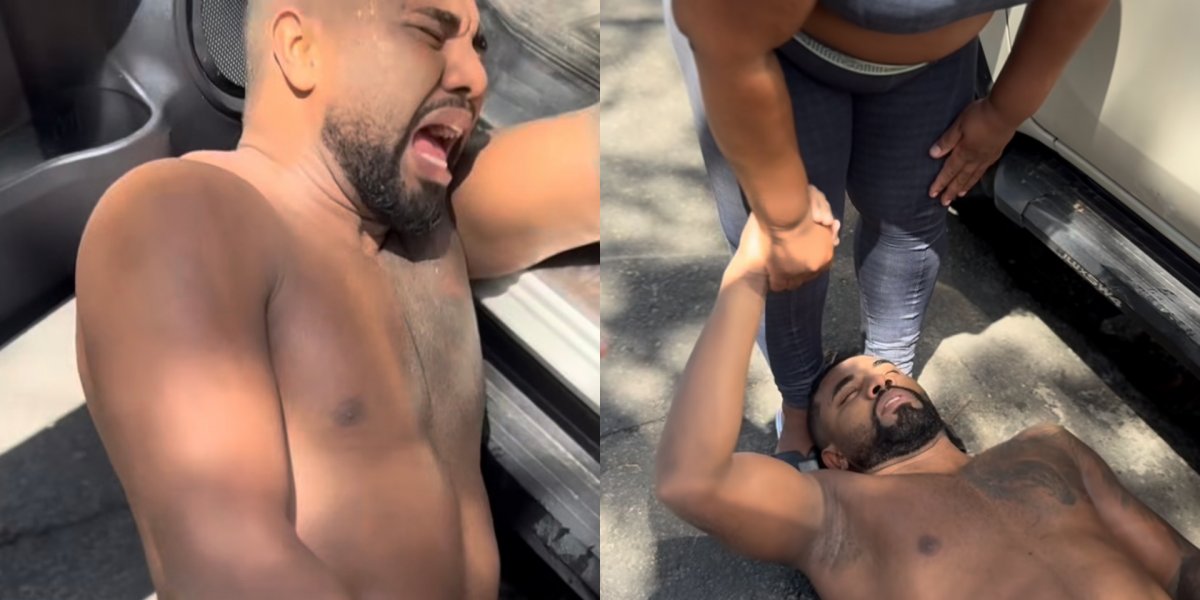 Davi Brito sofre com câimbras em treino e desabafa antes de luta contra Kleber Bambam: “Não quero que digam que foi fácil”