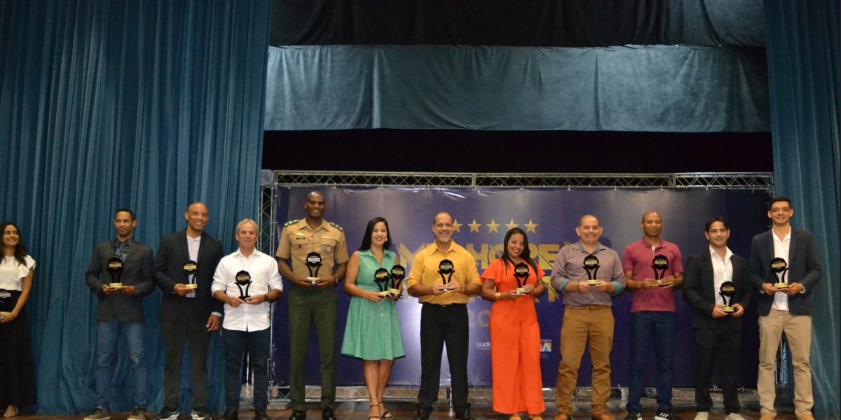 Sudesb premia destaques do esporte baiano em evento nesta quinta (30)