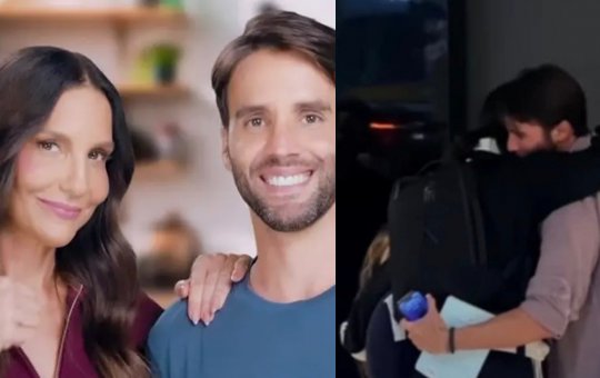 Ivete Sangalo reencontra Daniel Cady após viagem aos EUA e cena chama atenção em aeroporto