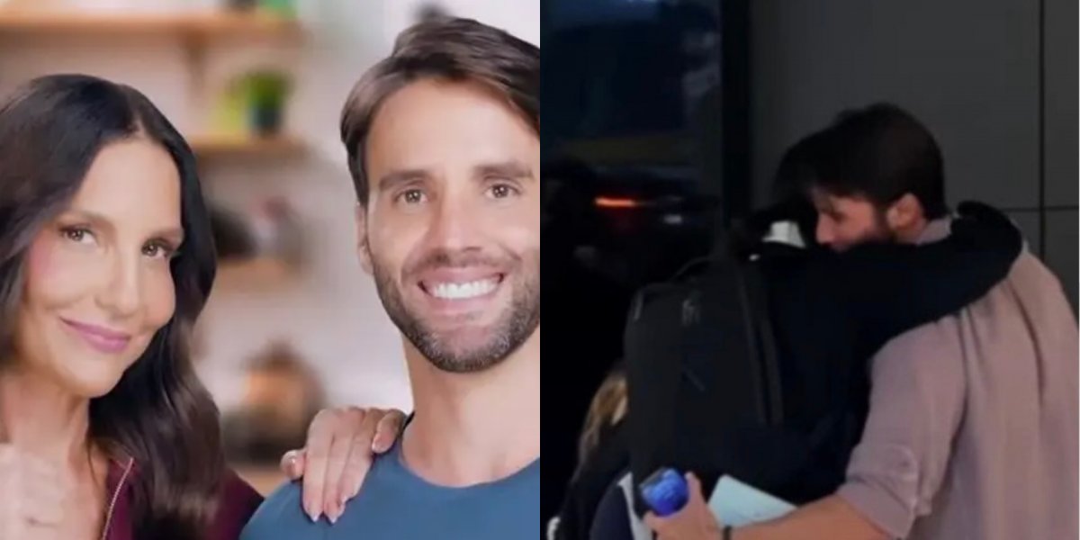 Ivete Sangalo reencontra Daniel Cady após viagem aos EUA e cena chama atenção em aeroporto