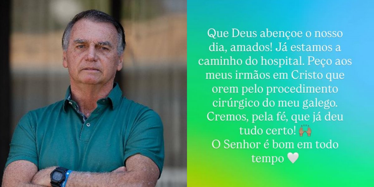 Bolsonaro é internado em Brasília e vai passar por cirurgia no ombro após aval de Moraes