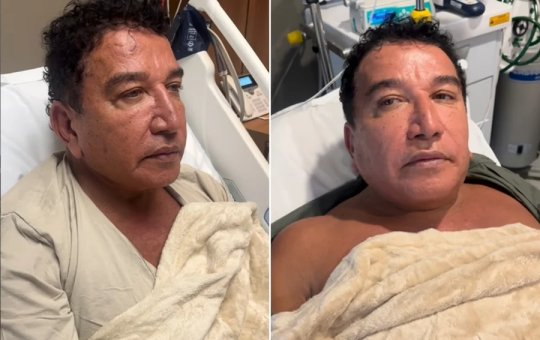 Magno Malta no hospital